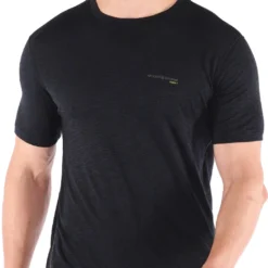 ARTILECT Sprint Lone Eagle SS Shirt Heren, Zwart