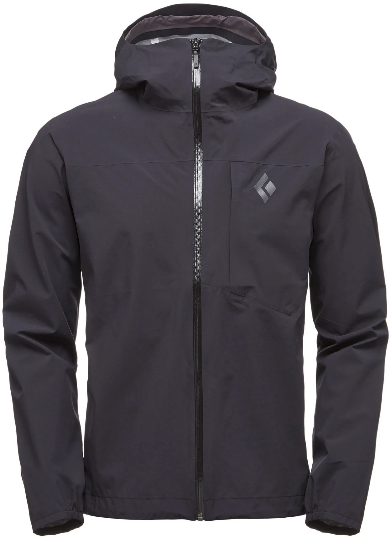 Black Diamond Fineline Stretch Regenjas Heren, Zwart 1 Black Diamond Fineline Stretch Regenjas Heren, Zwart