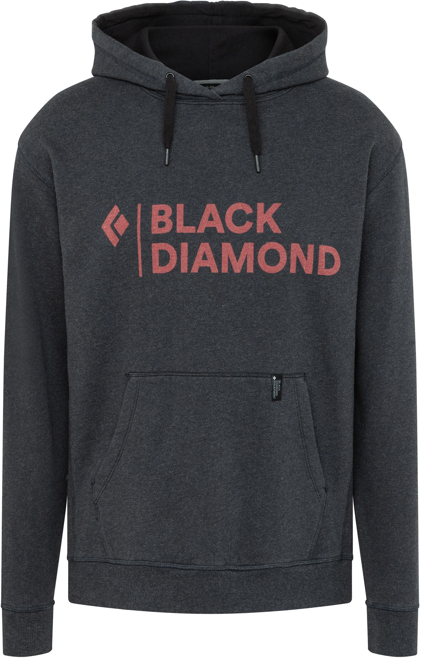 Black Diamond Stacked Logo Hoody Heren, Zwart/grijs 1 Black Diamond Stacked Logo Hoody Heren, Zwart/grijs