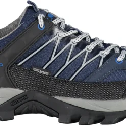 CMP Campagnolo Rigel WP Lage Trekkingschoenen Heren, Blauw/zwart