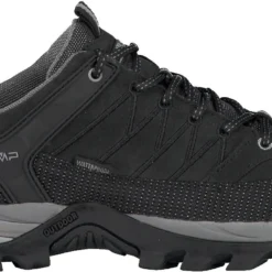 CMP Campagnolo Rigel WP Lage Trekkingschoenen Heren, Zwart/grijs