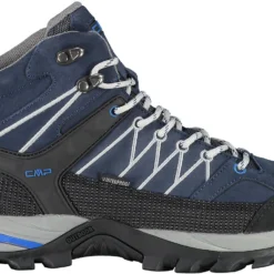 CMP Campagnolo Rigel WP Middelhoge Trekkingschoenen Heren, Blauw/zwart