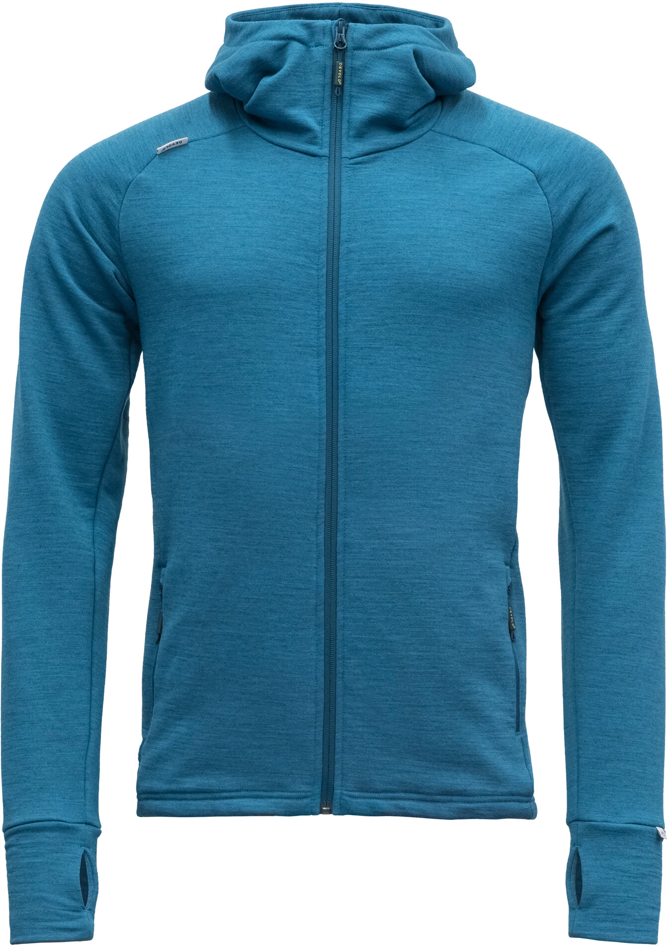 Devold Nibba Capuchon Jas Heren, Blauw 1 Devold Nibba Capuchon Jas Heren, Blauw