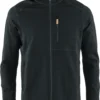Fjällräven Fjällräven Keb Fleece Hoodie Heren, Zwart