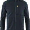 Fjällräven Fjällräven Keb Fleece Hoodie Heren, Blauw