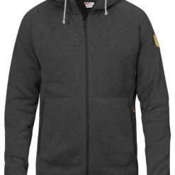 Fjällräven Fjällräven Övik Fleece Hoodie Heren, Grijs