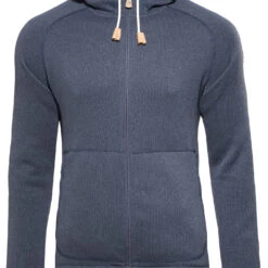 Fjällräven Fjällräven Övik Fleece Hoodie Heren, Blauw