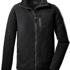 G.I.G.A. DX By Killtec GW 17 Gebreide Fleece Jas Heren, Zwart