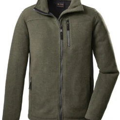 G.I.G.A. DX By Killtec GW 17 Gebreide Fleece Jas Heren, Olijf