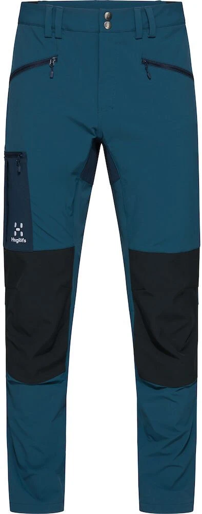 Haglöfs Rugged Slim Broek Heren, Blauw/zwart 1 Haglöfs Rugged Slim Broek Heren, Blauw/zwart
