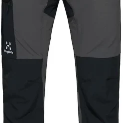 Haglöfs Rugged Slim Broek Heren, Grijs/zwart