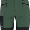 Haglöfs Rugged Slim Korte Broek Heren, Groen/zwart