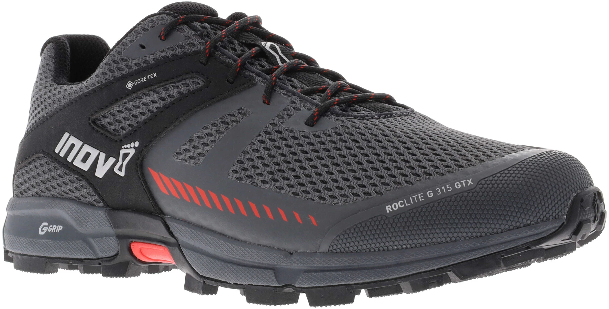 Inov-8 Roclite G 315 GTX V2 Schoenen Heren, Grijs/zwart 1 Inov-8 Roclite G 315 GTX V2 Schoenen Heren, Grijs/zwart