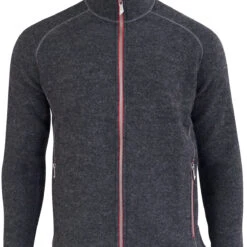 Ivanhoe Of Sweden Danny Jas Met Doorlopende Rits Heren, Grijs