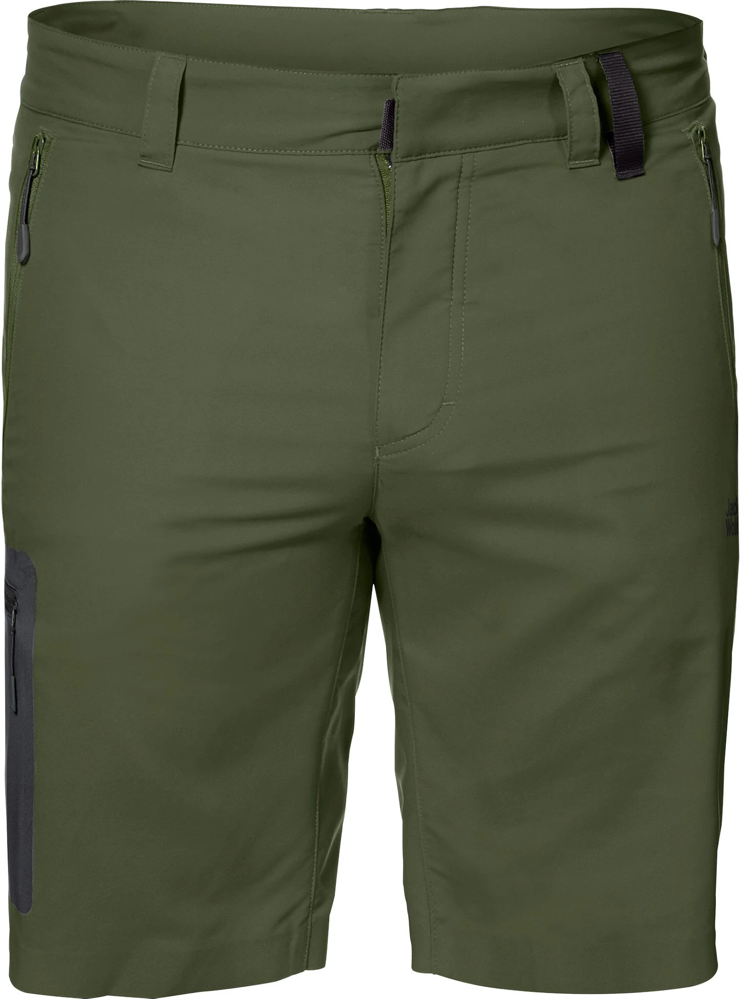 Jack Wolfskin Active Track Shorts Heren, Groen 1 Jack Wolfskin Active Track Shorts Heren, Groen