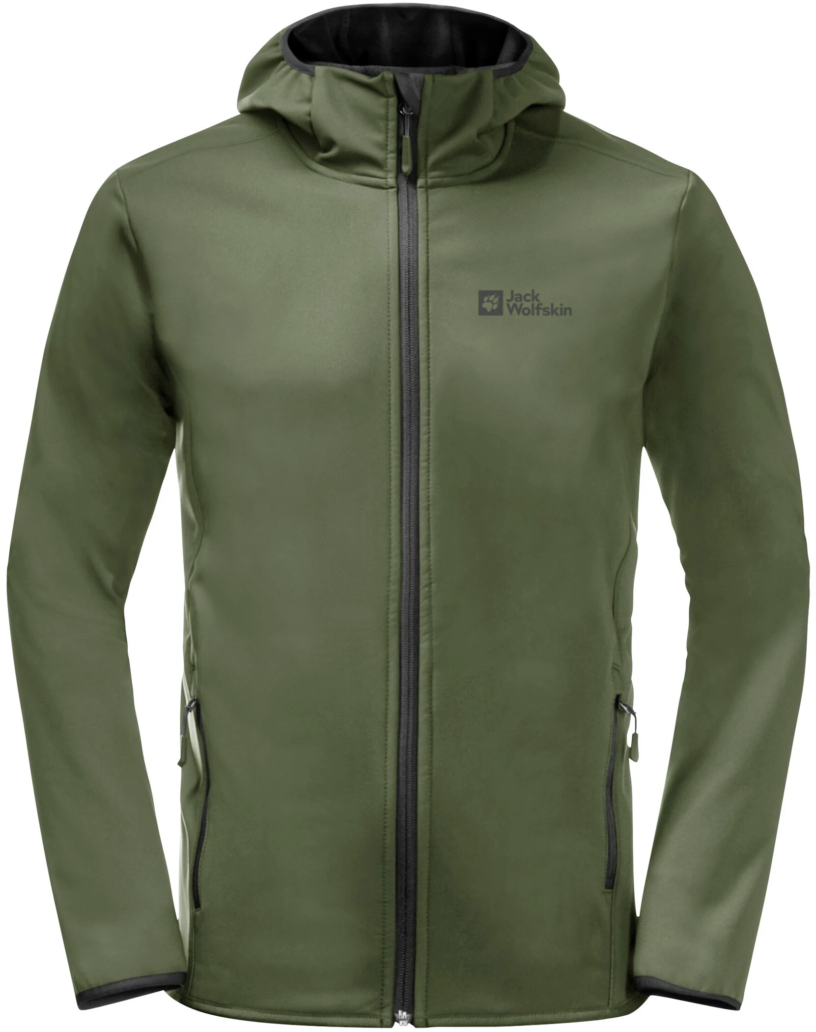Jack Wolfskin Bornberg Hoody Heren, Groen 1 Jack Wolfskin Bornberg Hoody Heren, Groen