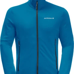 Jack Wolfskin DNA Fleece Jas Heren, Blauw