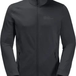 Jack Wolfskin Kolbenberg FZ Jasje Heren, Zwart