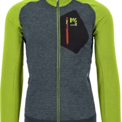 Karpos Odle Fleece Jas Heren, Grijs/groen