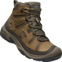 Keen Circadia Mid WP Schoenen Heren, Bruin