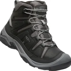 Keen Circadia Mid WP Schoenen Heren, Zwart/grijs