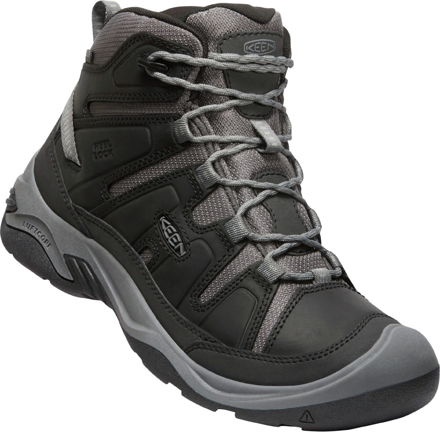Keen Circadia Mid WP Schoenen Heren, Zwart/grijs 1 Keen Circadia Mid WP Schoenen Heren, Zwart/grijs