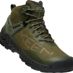 Keen NXIS EVO Mid WP Schoenen Heren, Olijf