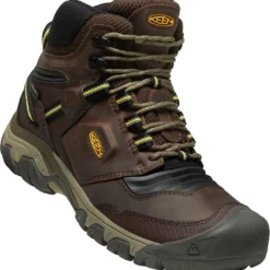 Keen Ridge Flex Mid WP Schoenen Heren, Bruin