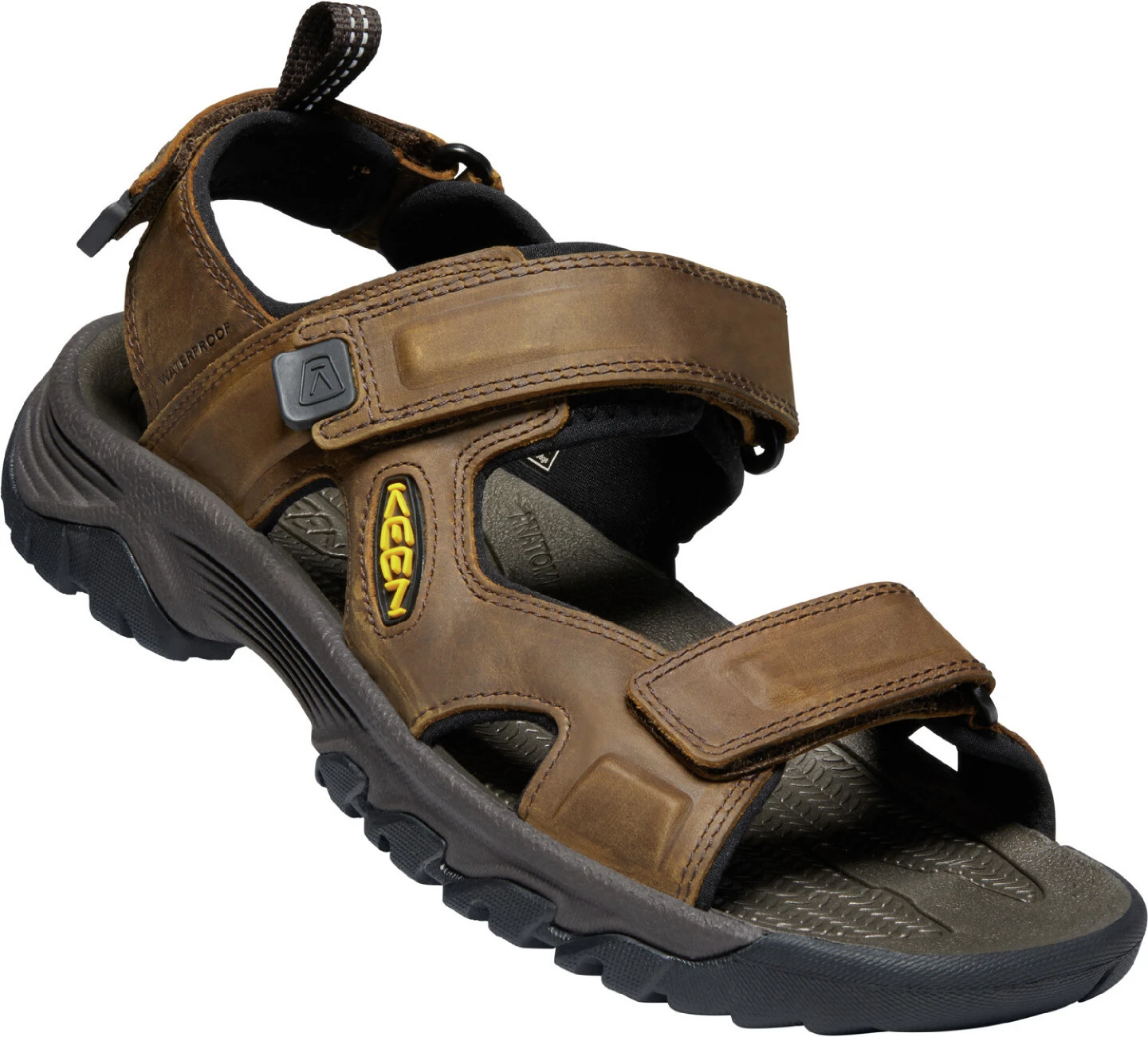 Keen Targhee III Open Teen Sandalen Heren, Bruin 1 Keen Targhee III Open Teen Sandalen Heren, Bruin