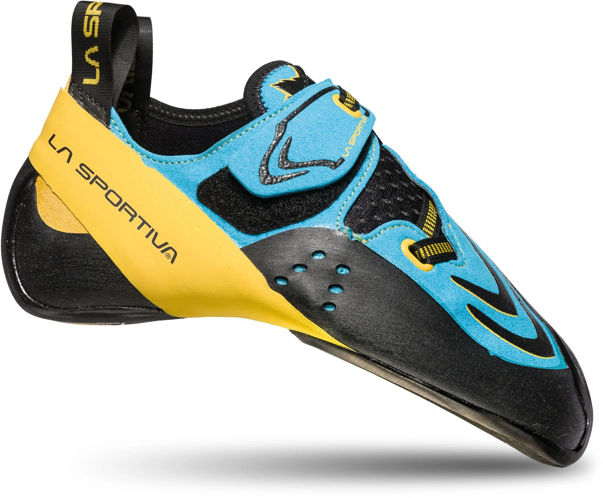 La Sportiva Futura Klimschoenen Heren, Blauw/geel 1 La Sportiva Futura Klimschoenen Heren, Blauw/geel