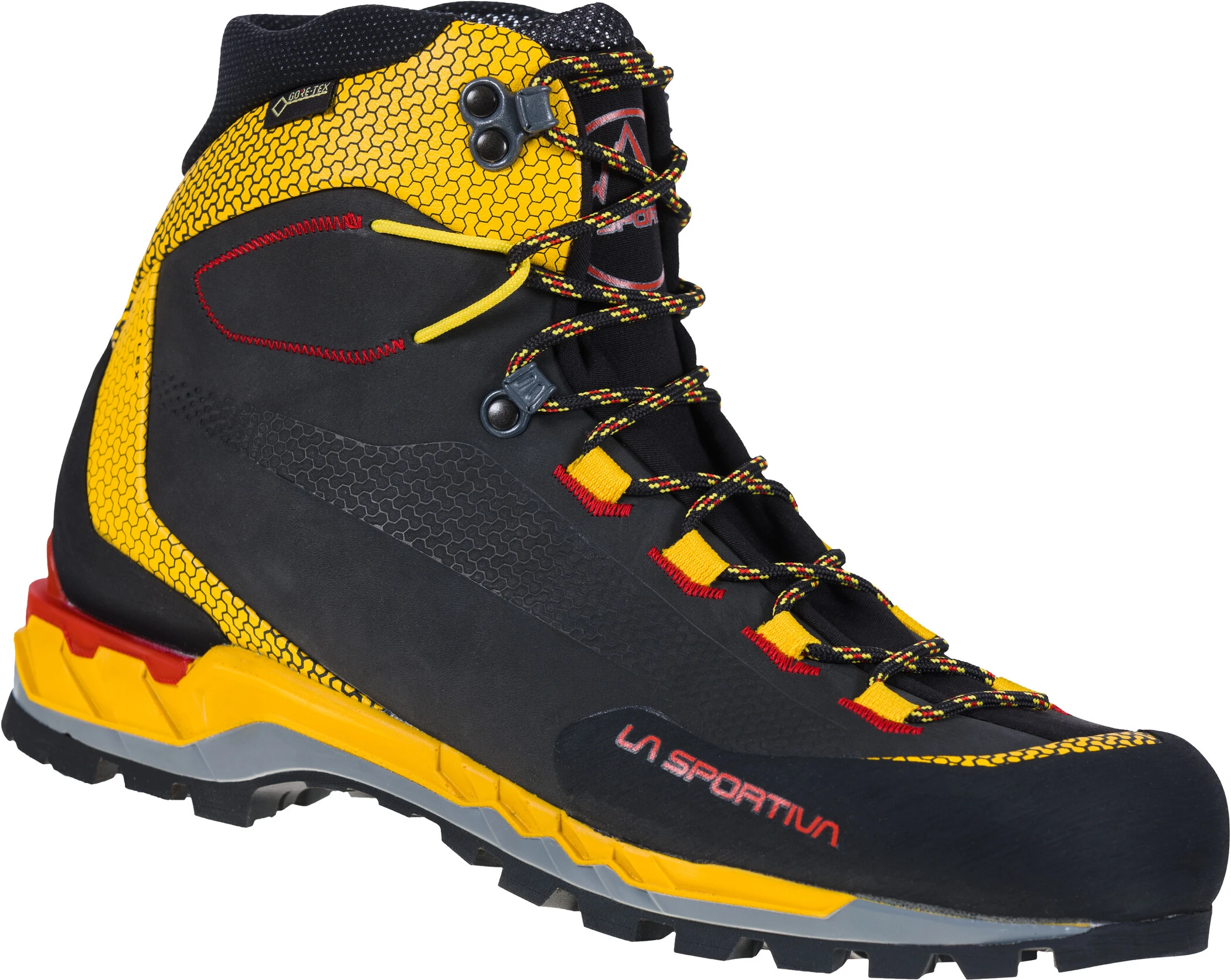 La Sportiva Trango Tech Leather GTX Schoenen Heren, Zwart/geel 1 La Sportiva Trango Tech Leather GTX Schoenen Heren, Zwart/geel