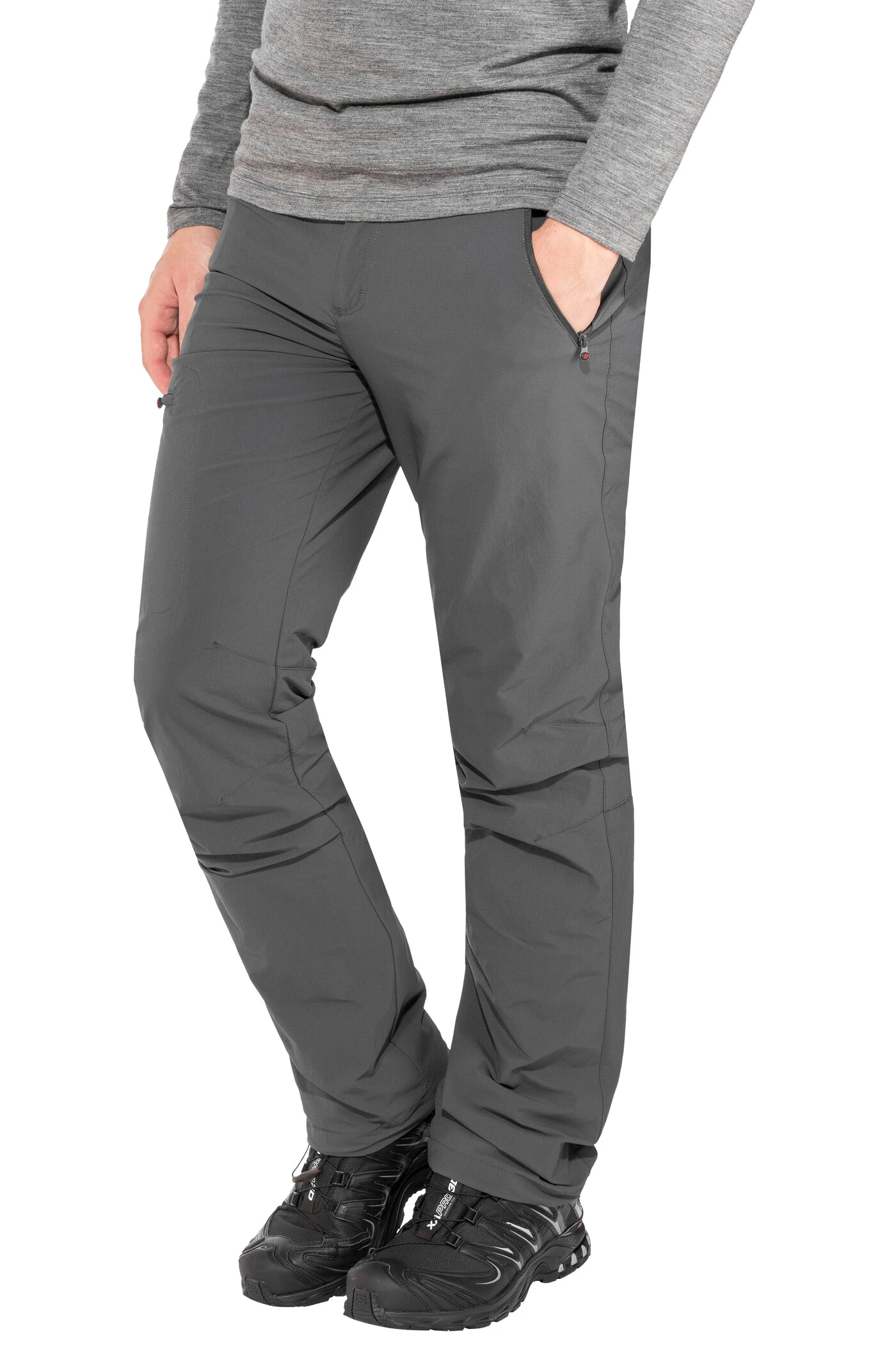 Maier Sports Oberjoch Gevoerde Outdoor Broek Heren, Grijs 1 Maier Sports Oberjoch Gevoerde Outdoor Broek Heren, Grijs