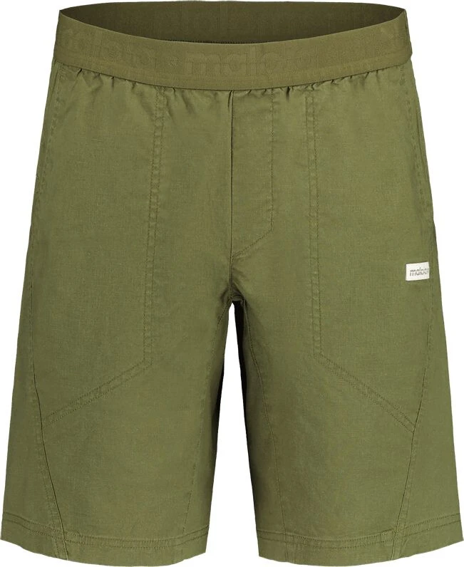 Maloja GamsscharteM. Organic Hennep Stretch Shorts Heren, Olijf 1 Maloja GamsscharteM. Organic Hennep Stretch Shorts Heren, Olijf