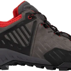 Mammut Alnasca II Low GTX Schoenen Heren, Grijs/rood