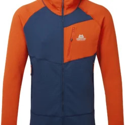Mountain Equipment Eclipse Hooded Jacket Heren, Blauw/oranje