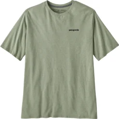 Patagonia P-6 Logo Verantwoordelijkheid Heren, Groen