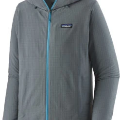 Patagonia R1 TechFace Capuchon Jas Heren, Grijs