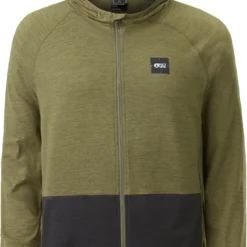 Picture Shari Tech Hoodie Heren, Olijf/zwart
