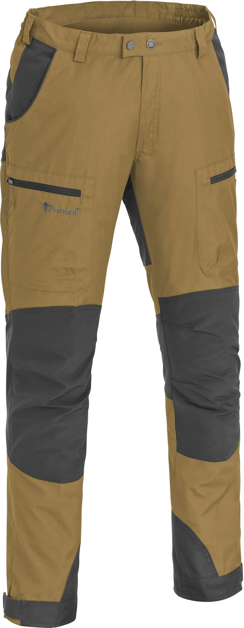 Pinewood Caribou TC Broek Heren, Bruin/grijs 1 Pinewood Caribou TC Broek Heren, Bruin/grijs