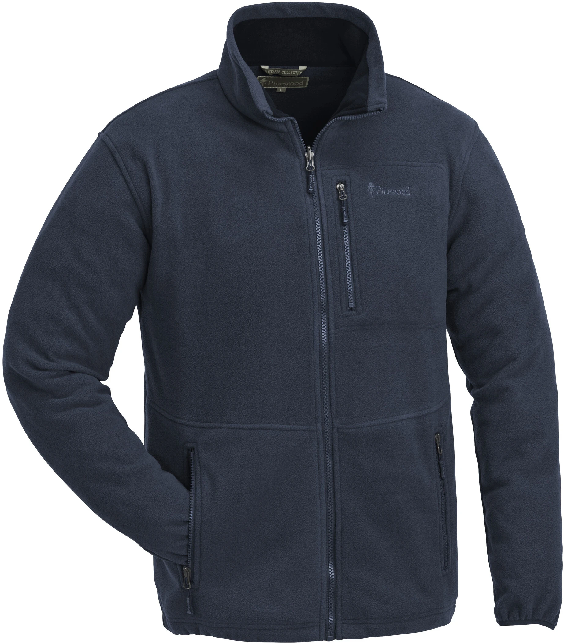 Pinewood Finnveden Fleece Jas Heren, Blauw 1 Pinewood Finnveden Fleece Jas Heren, Blauw