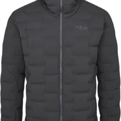 Rab Cubit Stretch Down Hoody Heren, Zwart