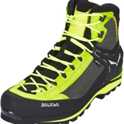 SALEWA Crow GTX Schoenen Heren, Grijs/geel