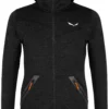 SALEWA Nuvolao Alpine Wool Jas Heren, Zwart