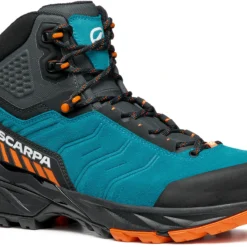 Scarpa Rush Trek GTX Schoenen Heren, Zwart/blauw