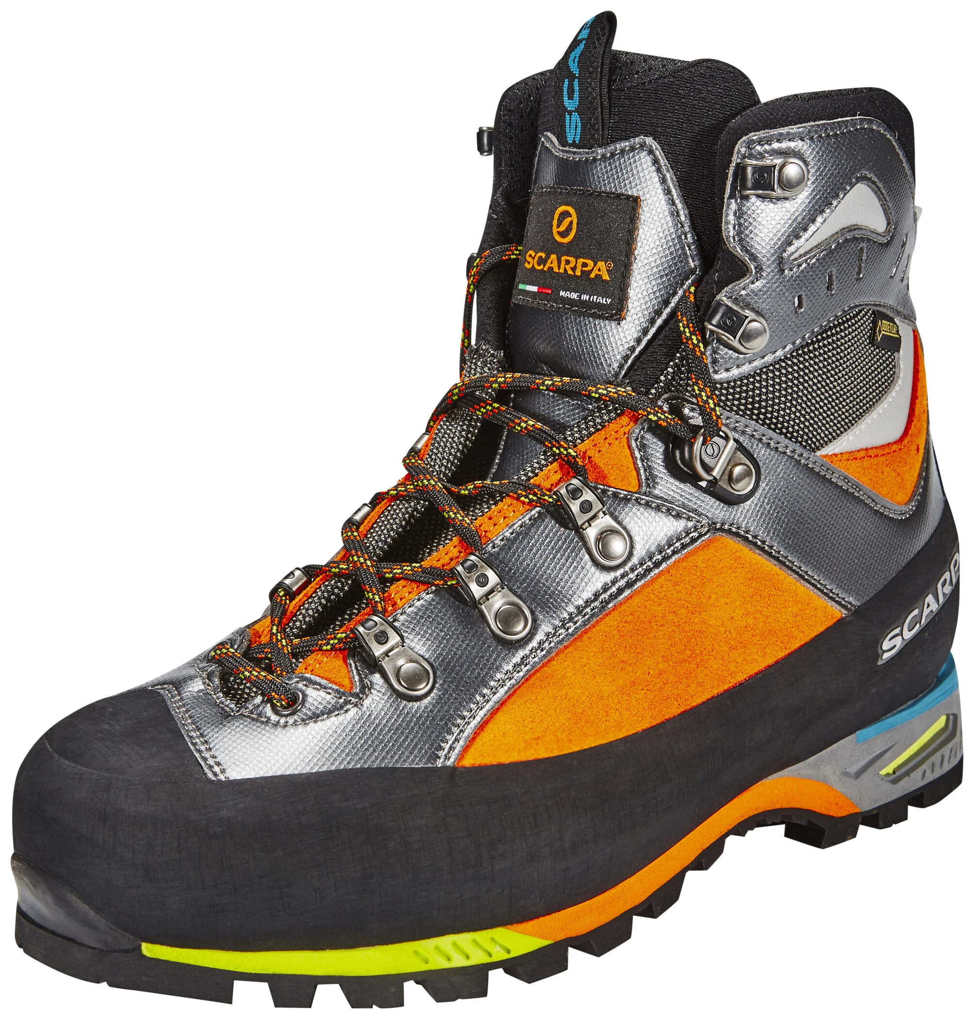 Scarpa Triolet GTX Schoenen Heren, Grijs/oranje 1 Scarpa Triolet GTX Schoenen Heren, Grijs/oranje