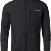 VAUDE Monviso Hooded Grid Fleece Jacket Heren, Zwart