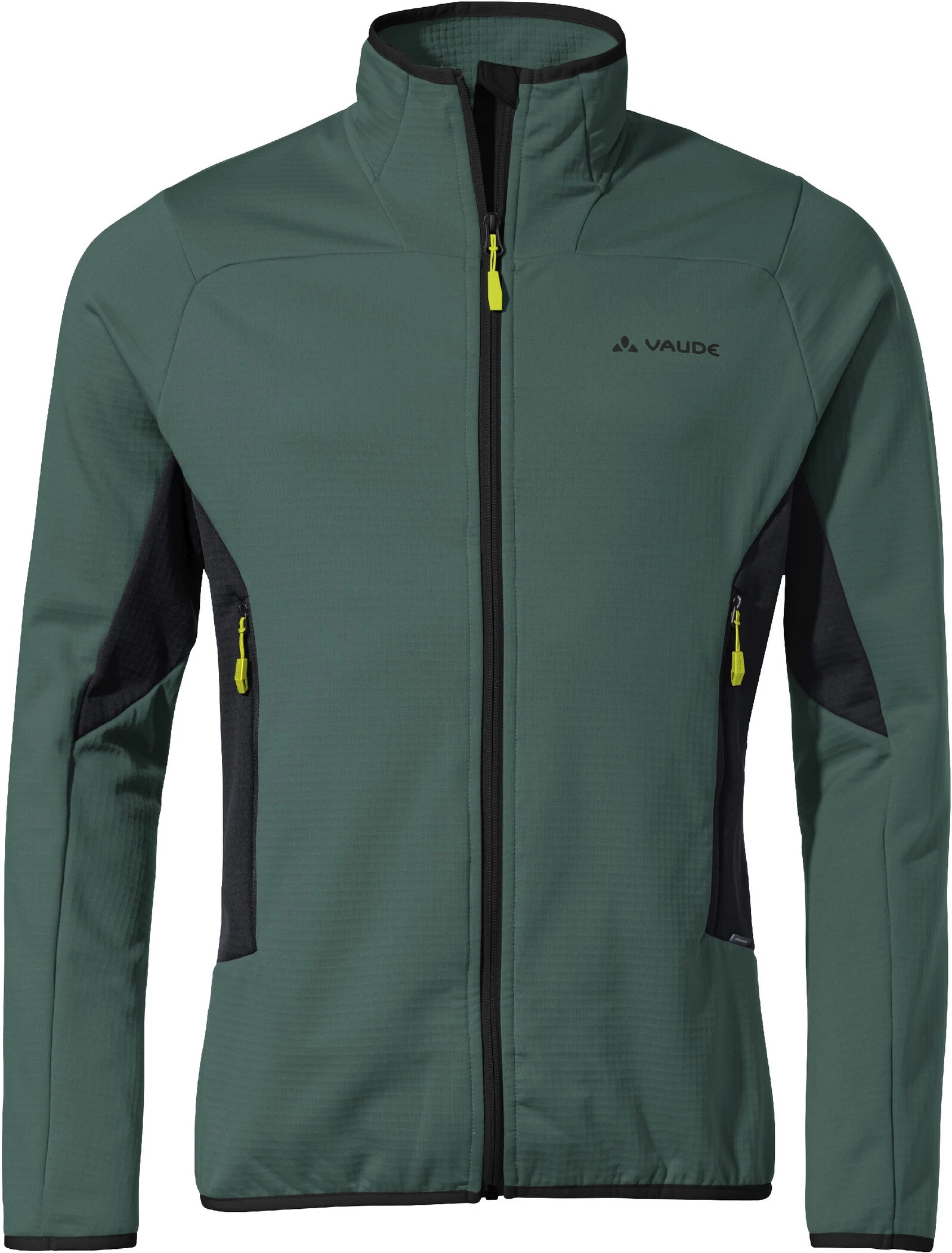 VAUDE Monviso II Fleece FZ Jas Heren, Groen 1 VAUDE Monviso II Fleece FZ Jas Heren, Groen