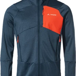 VAUDE Monviso II Fleece Jas Heren, Blauw