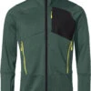 VAUDE Monviso II Fleece Jas Heren, Groen