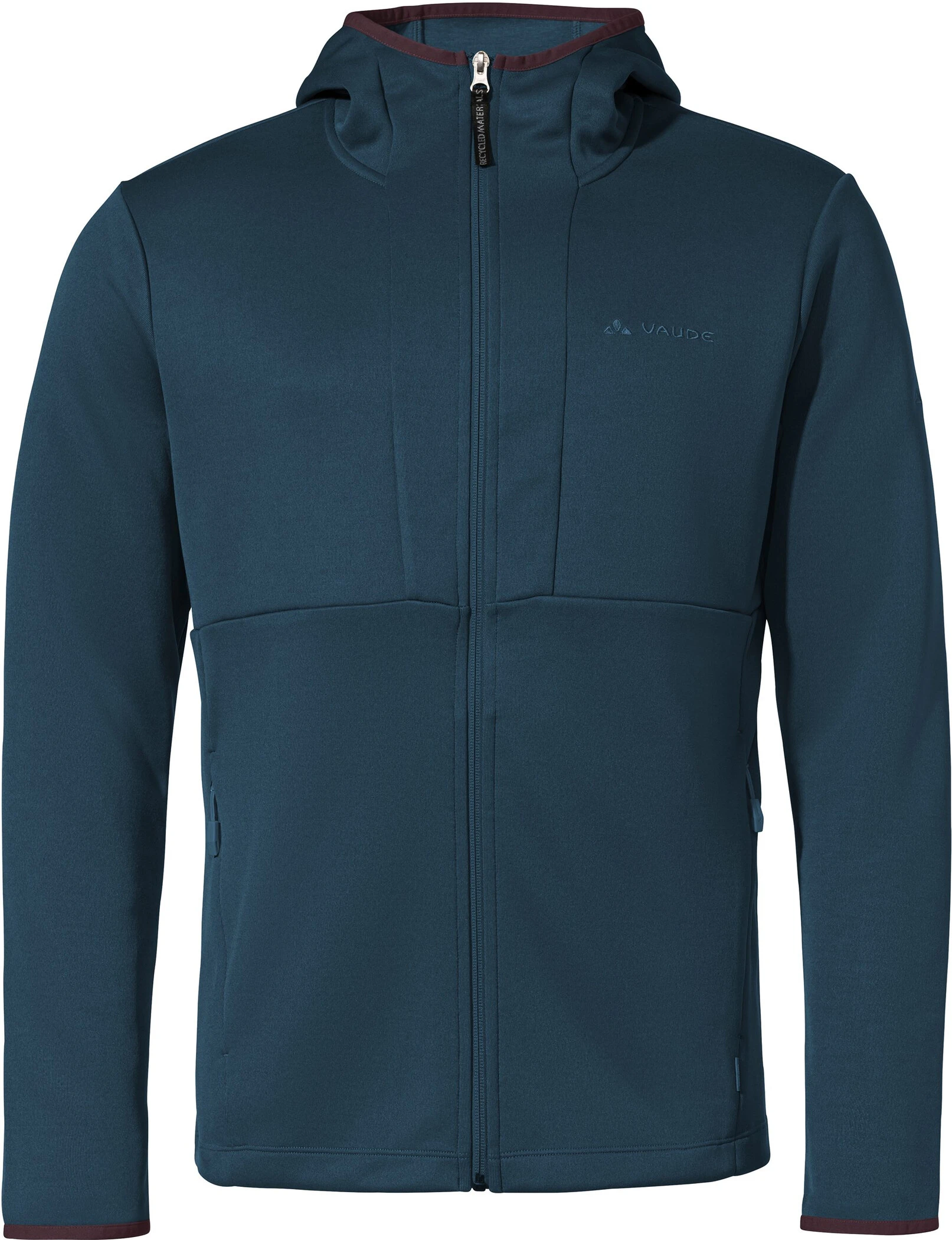 VAUDE Neyland Hoody Jacket Heren, Blauw 1 VAUDE Neyland Hoody Jacket Heren, Blauw